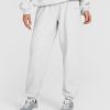 Mid Weight Joggers Light Grey Marl