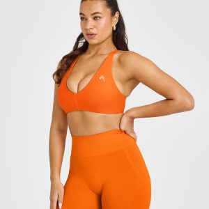 Unified Micro Bralette Flame Orange