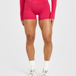 Unified Wrap Shorts 6" Berry Bloom