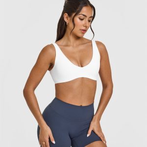 SoftMotion™ Scoop Back Bralette White