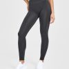 Timeless High Waisted Leggings Coal