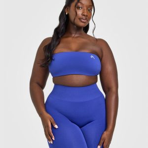 Unified Micro Bandeau Bralette Space Blue